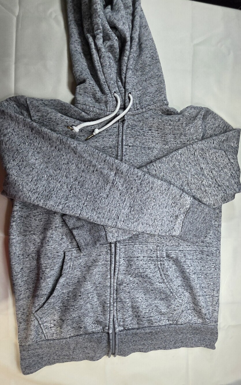 Old Navy Gray Full Zip Hoodie Size Small Sku 0387